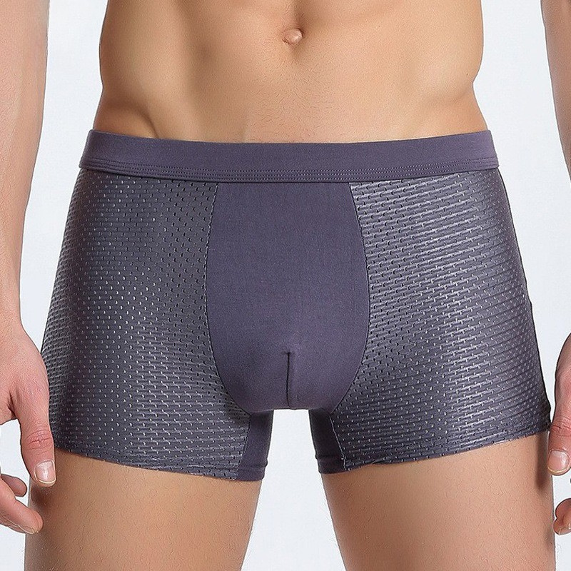 Men's Bamboo Boxer Briefs 4-Pack – Breathable, Stretch-Fit Underwear for All-Day Comfort | Thomler