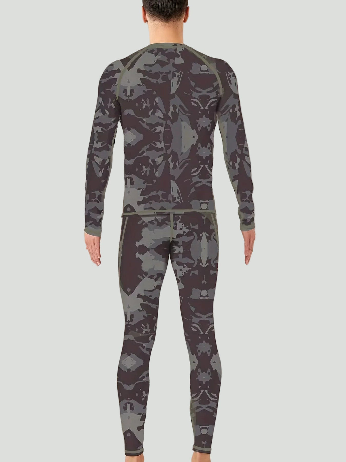 Men's Thermal Base Layer Set – Fitted Long Sleeve Top & Pants for Cold Weather | Thomler
