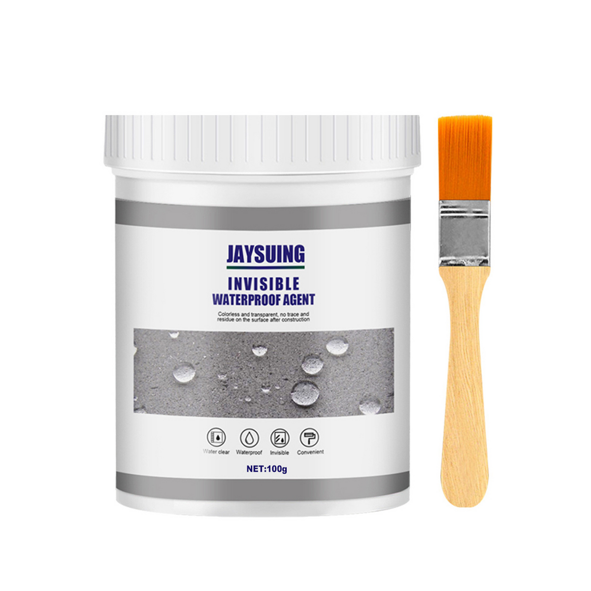 Clear Waterproof Sealant Coating for Wood, Stone, Concrete & Glass | Indoor Outdoor UV Protection | Thomler