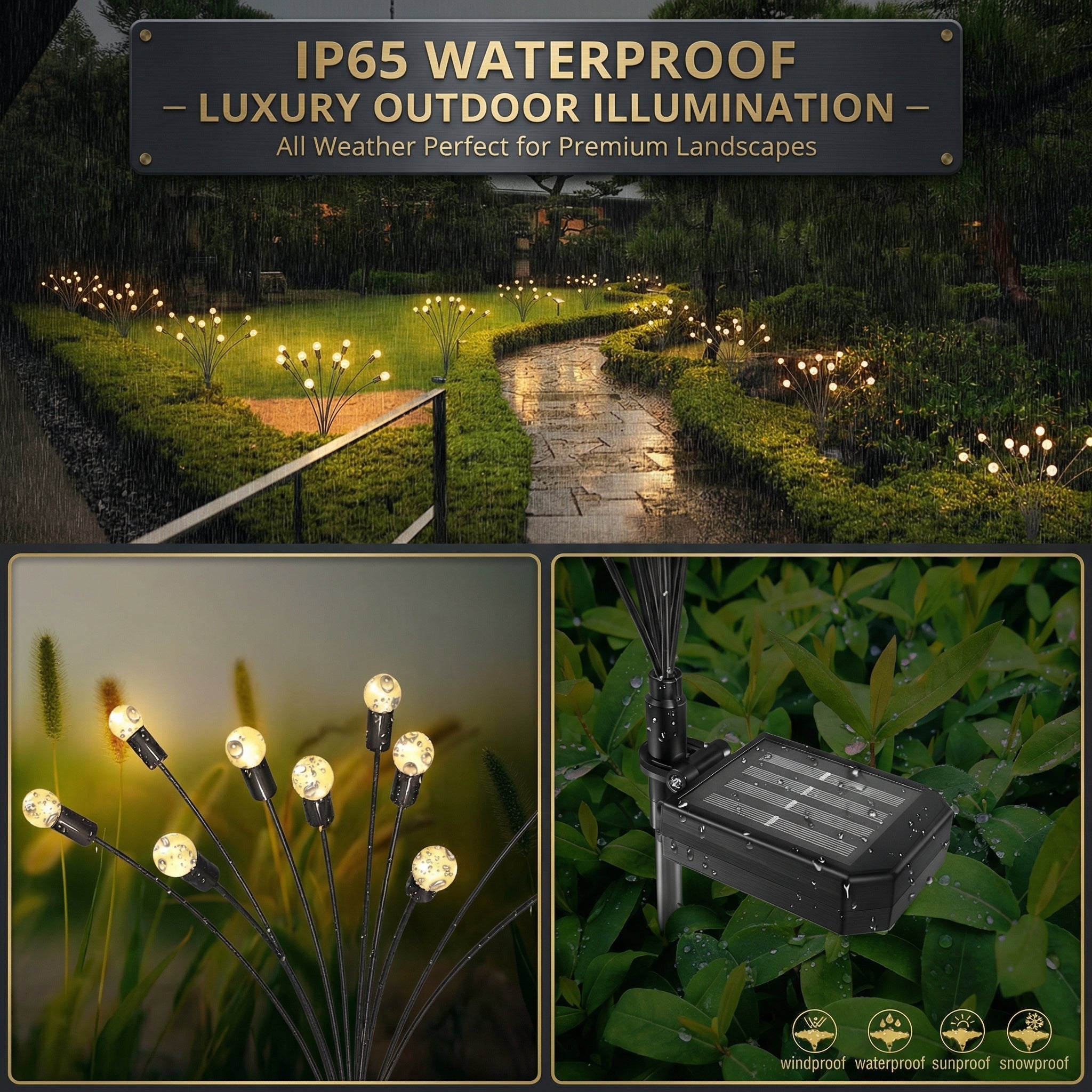 Solar Swaying Garden Lights