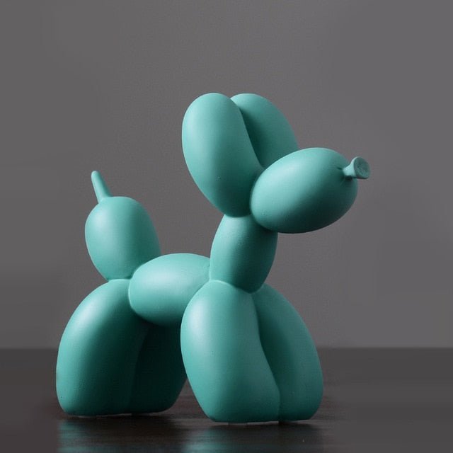 Decorative Sculpture Resin 21.5 cm Balloon Dog Modern Living Room Office Abstract Ornament Gift | Thomler