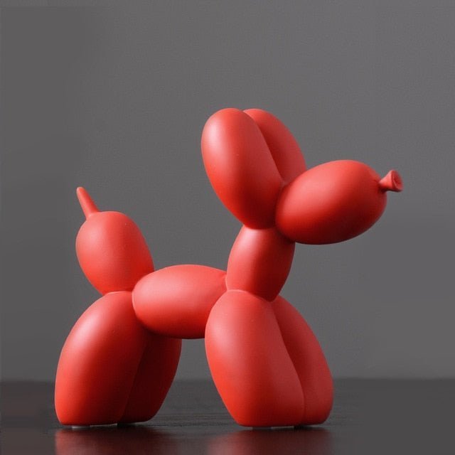 Decorative Sculpture Resin 21.5 cm Balloon Dog Modern Living Room Office Abstract Ornament Gift | Thomler