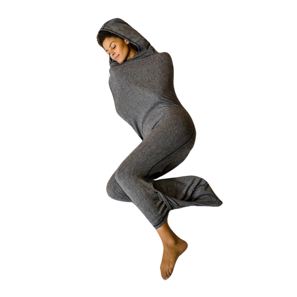 Hooded Wearable Throw Blanket with Hood for Adults & Kids – Cozy Fleece Wrap for Travel, Home, Lounge – Machine Washable | Thomler