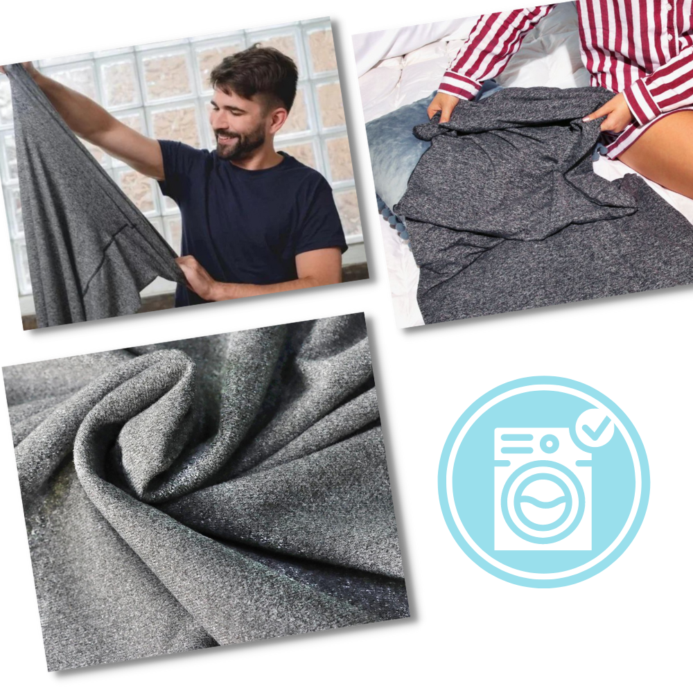Hooded Wearable Throw Blanket with Hood for Adults & Kids – Cozy Fleece Wrap for Travel, Home, Lounge – Machine Washable | Thomler