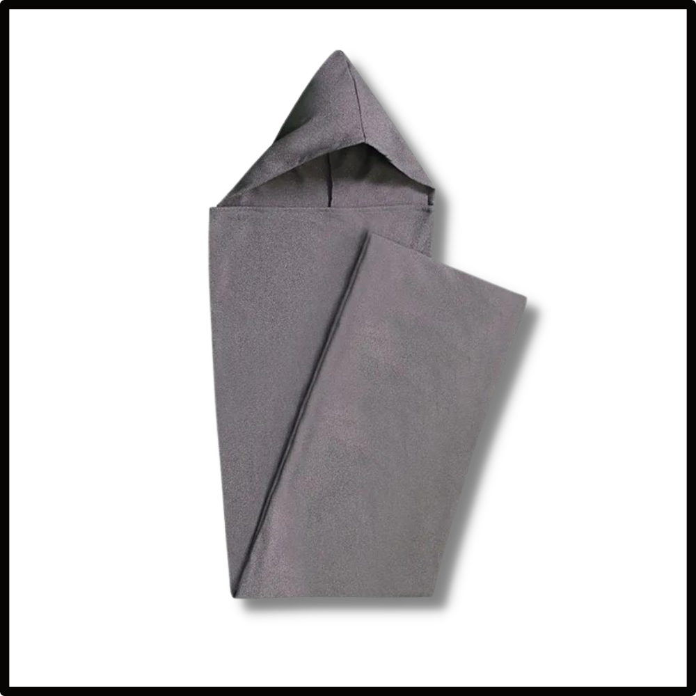 Hooded Wearable Throw Blanket with Hood for Adults & Kids – Cozy Fleece Wrap for Travel, Home, Lounge – Machine Washable | Thomler