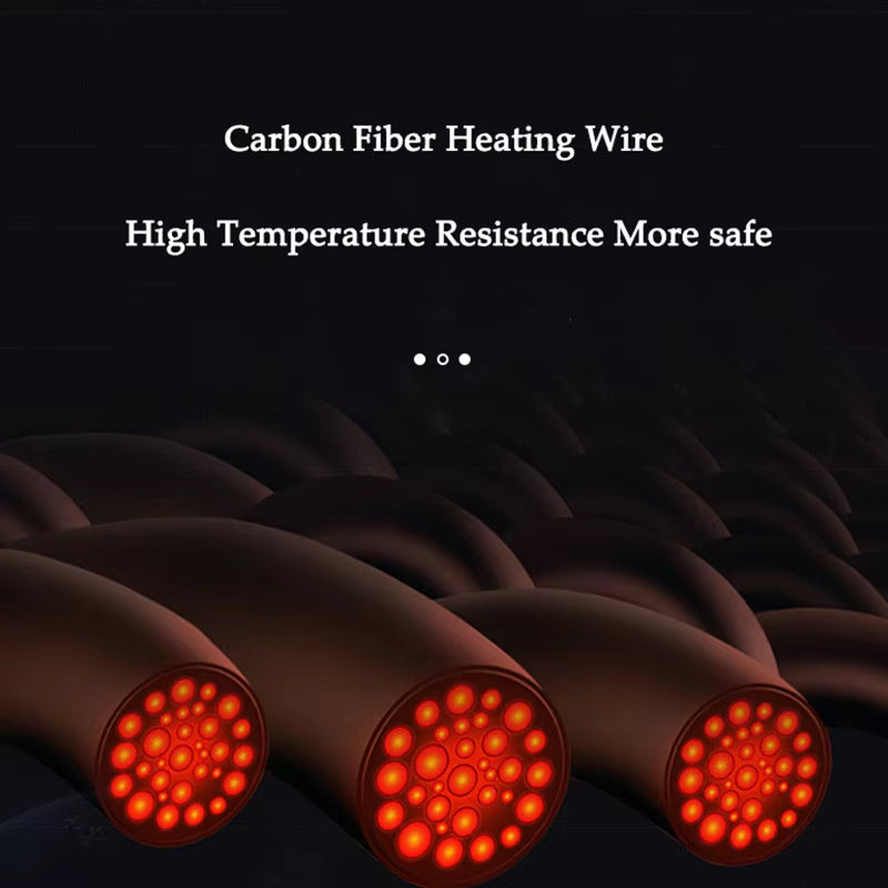 Electric Heated Hoodie with 17 Heating Zones & Dual Temperature Controls for Winter Warmth | Thomler