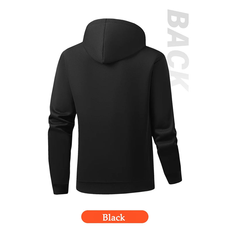 Electric Heated Hoodie with 17 Heating Zones & Dual Temperature Controls for Winter Warmth | Thomler