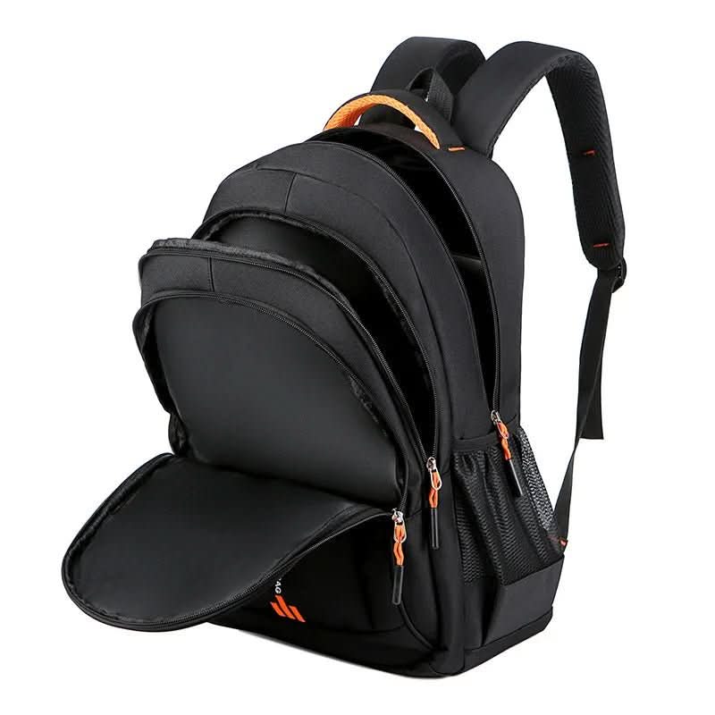 Water-Resistant Oxford Commuter Backpack – Laptop Compartment & Professional Design for Work, Travel & Everyday Use – 18×12×6 in Men's | Thomler