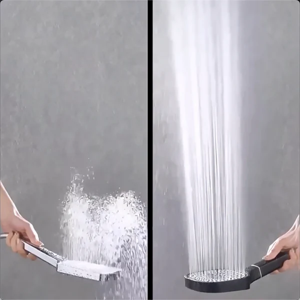 Shower Head with Built-In Water Filter & Adjustable Multi-Spray Modes for Softer Skin & Hair Care | Thomler