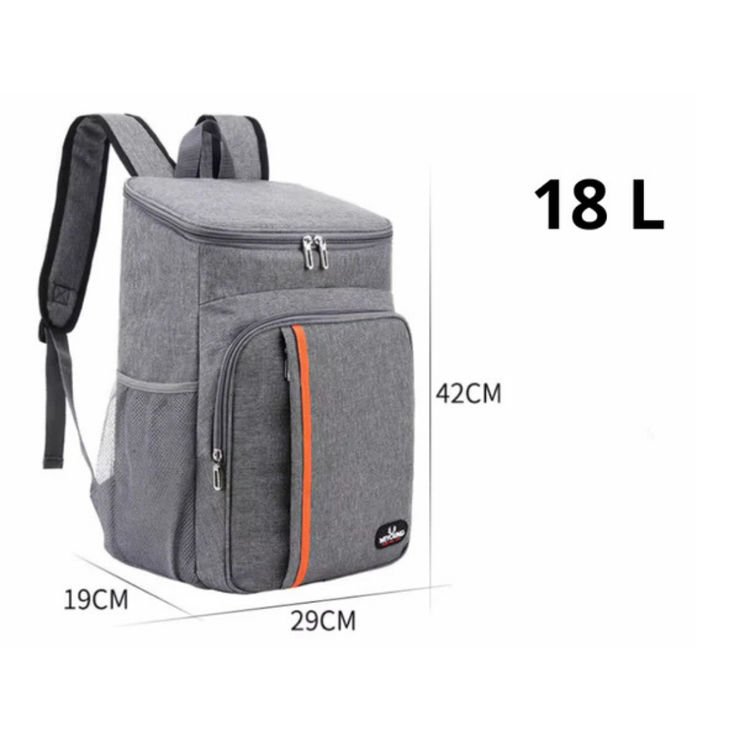 Insulated Backpack Cooler with Padded Straps – Leak-Proof Food & Drink Pack for Hiking, Beach, Camping & Travel | Thomler