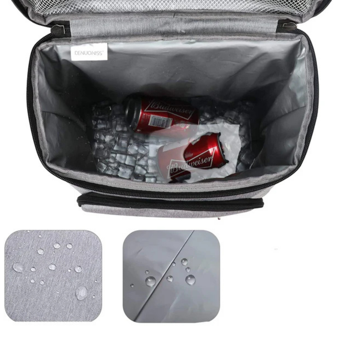 Insulated Backpack Cooler with Padded Straps – Leak-Proof Food & Drink Pack for Hiking, Beach, Camping & Travel | Thomler