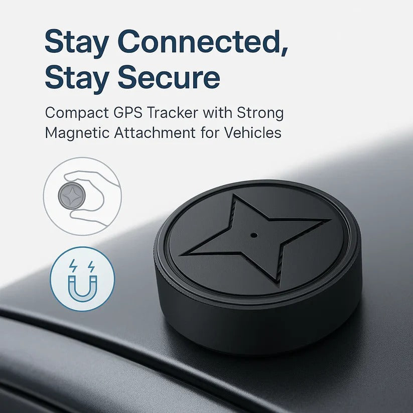 Portable Location Device with Magnetic Mount for Vehicles, Pets & Valuables – Real-Time 4G Tracking, 30-Day Battery Life, IP67 | Thomler