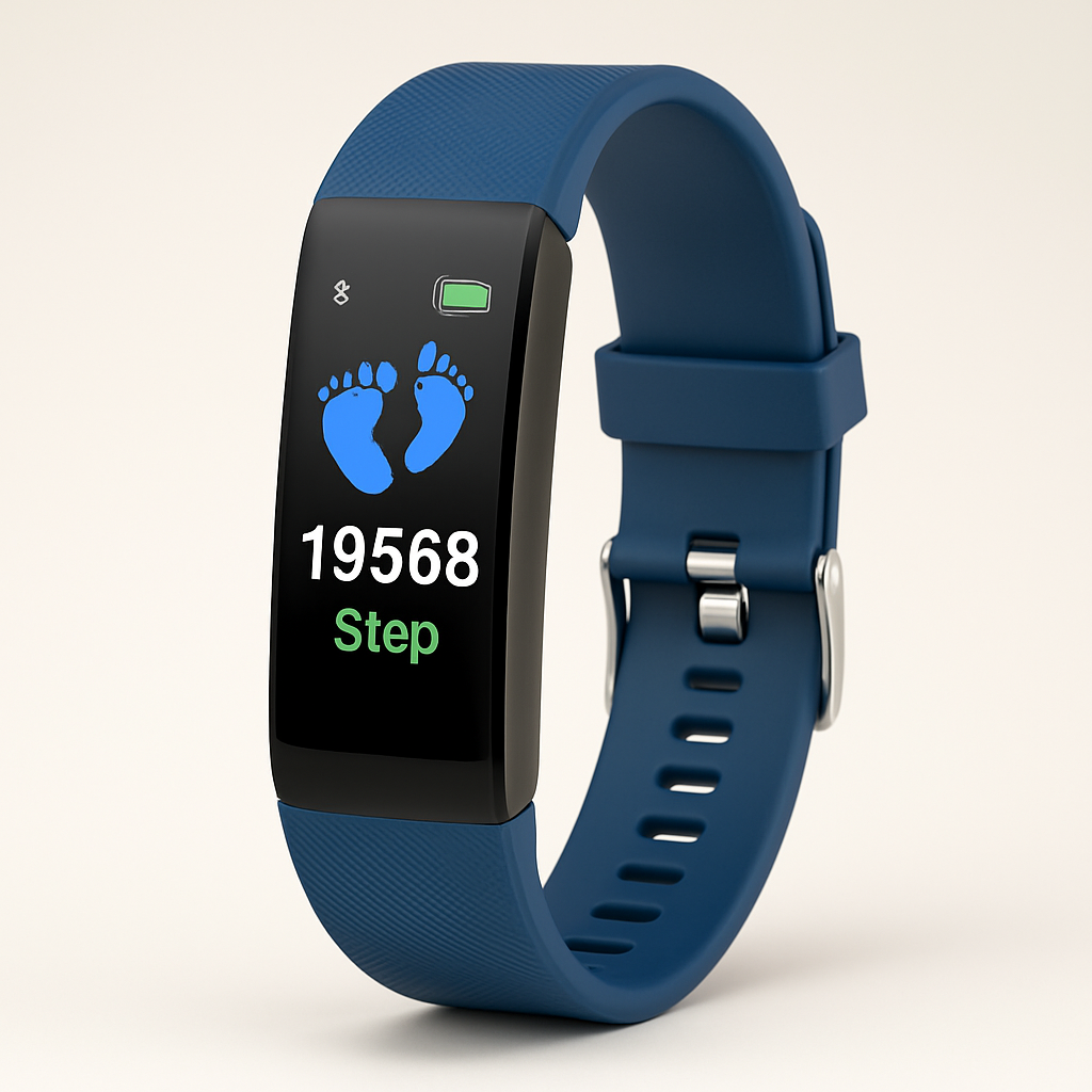Fitness Tracker Watch for Seniors with Heart Rate Monitor Blood Pressure Steps Sleep Tracking LED Screen USB Rechargeable Water-Resistant Ac | Thomler