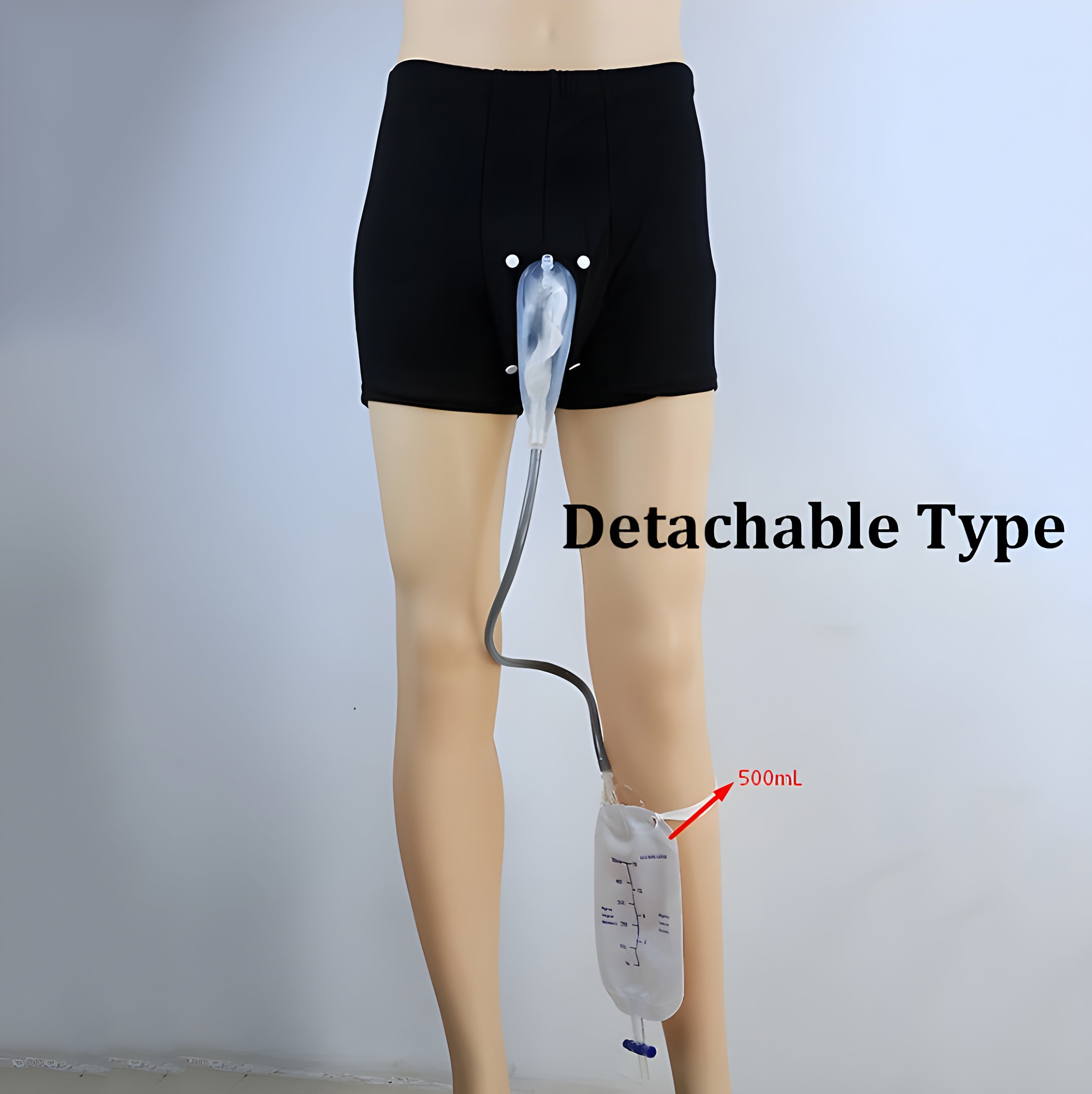 Washable Incontinence Underwear for Seniors with Built-In Collection Pouch – Discreet Adult Urinary Aid for Men & Women | Thomler