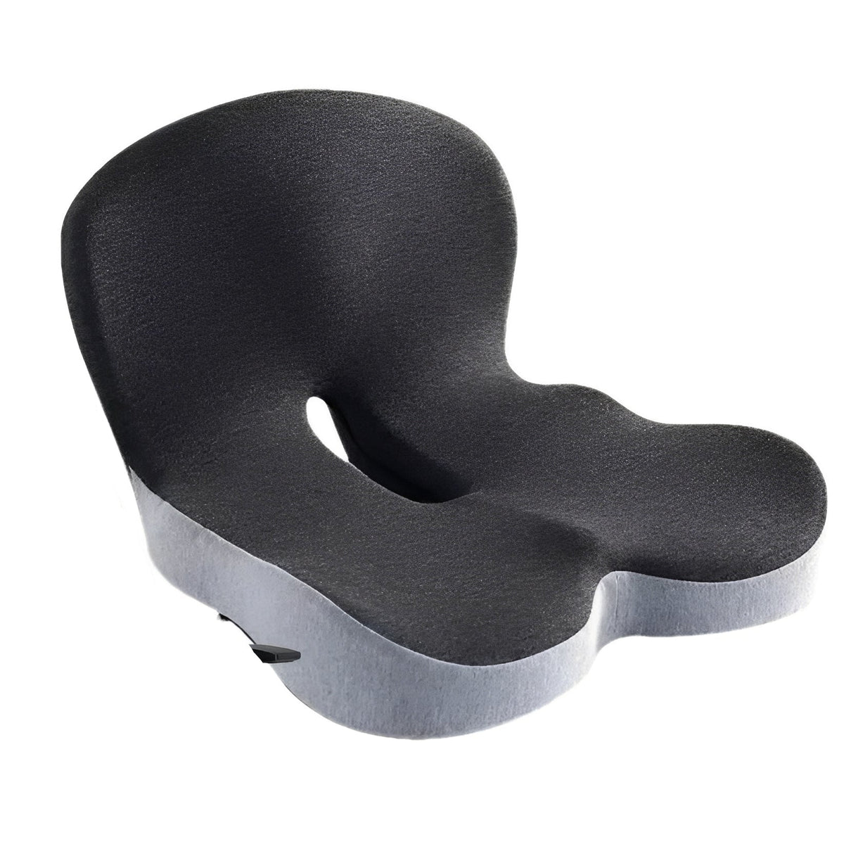 High-Density Foam Seat Back Support Wedge – L-Shaped Lower Spine Rest with Non-Slip Bottom for Office Chair, Car, Home | Thomler