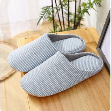 Women's Cushioned Indoor Slides with Anti-Slip Sole – Breathable Cotton Foam Footbed House Shoes for All-Day Comfort & Support | Thomler
