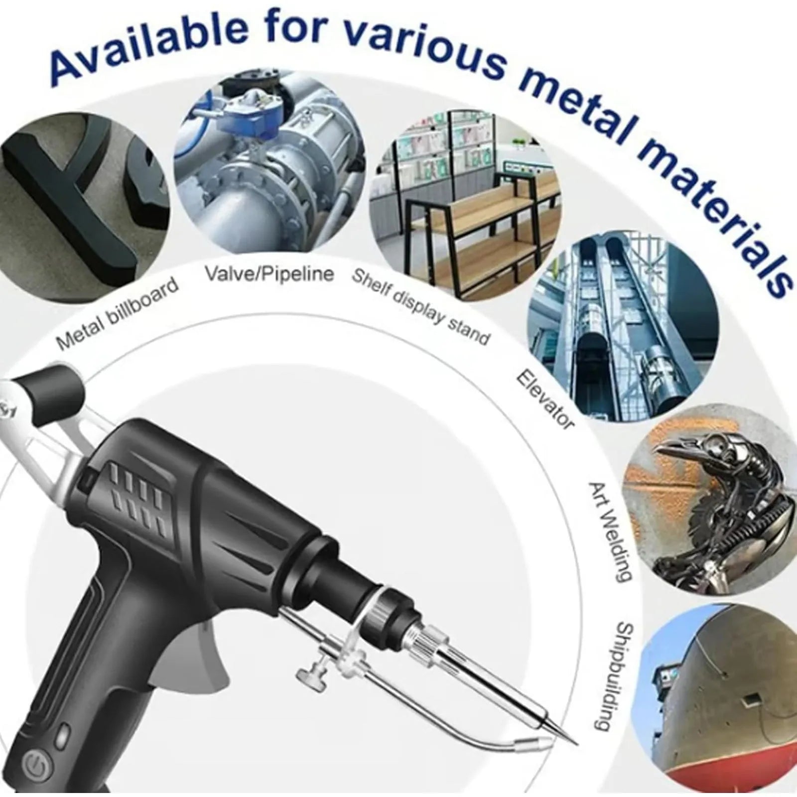 Portable Electric Soldering Iron Kit 60W Fast Heat for Circuit Boards Wire Electronics Repair DIY Projects Home & Workshop Use | Thomler