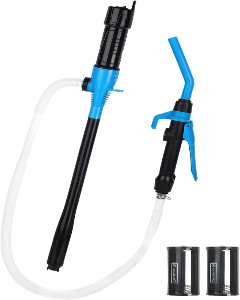 Battery-Powered Electric Siphon Pump for Water, Gas & Liquids – Portable Transfer Tool | Thomler