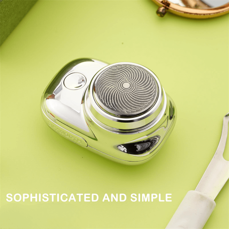 Compact USB Rechargeable Travel Shaver for Men with Cordless Design & Portable Carry Case for Business Trips & Gym | Thomler