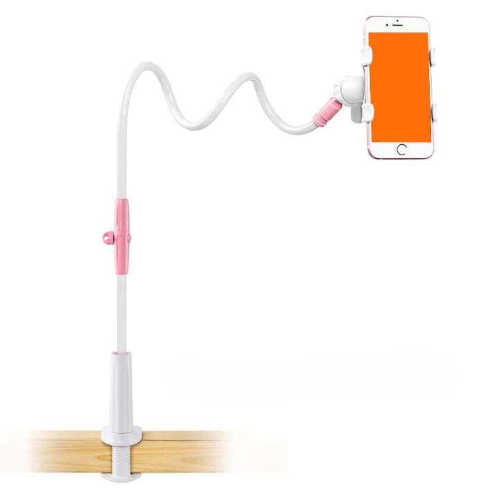 Adjustable Phone Stand for Desk ABS Desktop Mount Hands-Free Viewing Universal Smartphone Cradle for Home Office Work & Streaming | Thomler