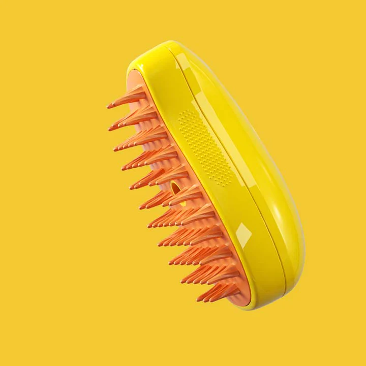 USB Rechargeable Cat & Dog Grooming Comb with Gentle Vapor Technology for Shedding & Detangling | Pet Brush for Cats Dogs Small Animals | An | Thomler