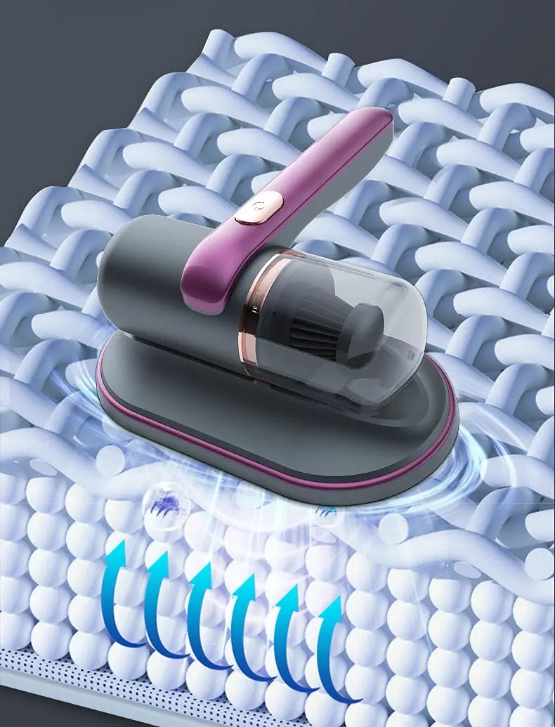 Handheld UV Dust Mite Vacuum Cleaner for Beds, Mattresses & Upholstery – Allergen Eliminator for Healthier Sleep | Thomler