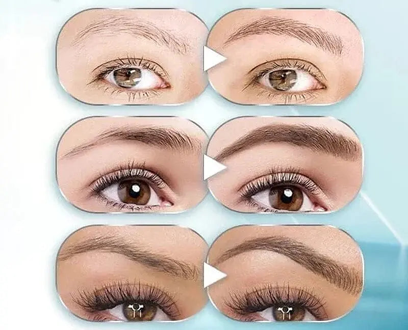 Four-Prong Microblading Brow Pen with Long-Lasting Formula for Natural Hair-Like Strokes | Thomler
