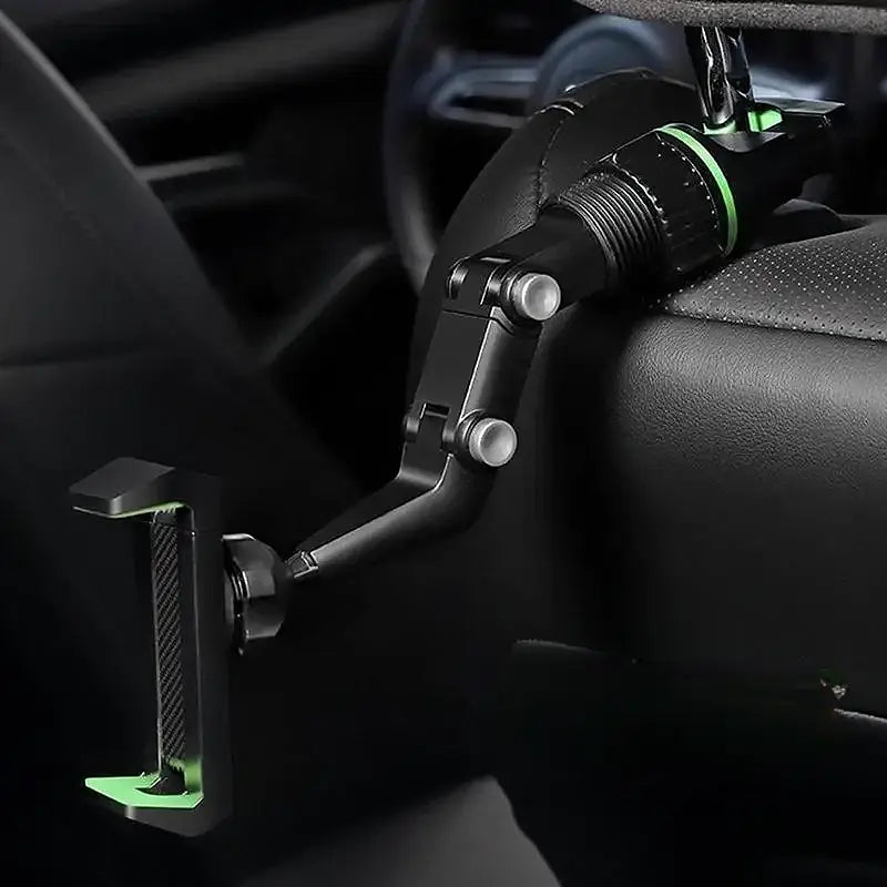 Clip-On Car Mirror Mount for Smartphone GPS Navigation Universal Adjustable Cell Phone Cradle 360° Swivel Dashboard Accessory | Thomler