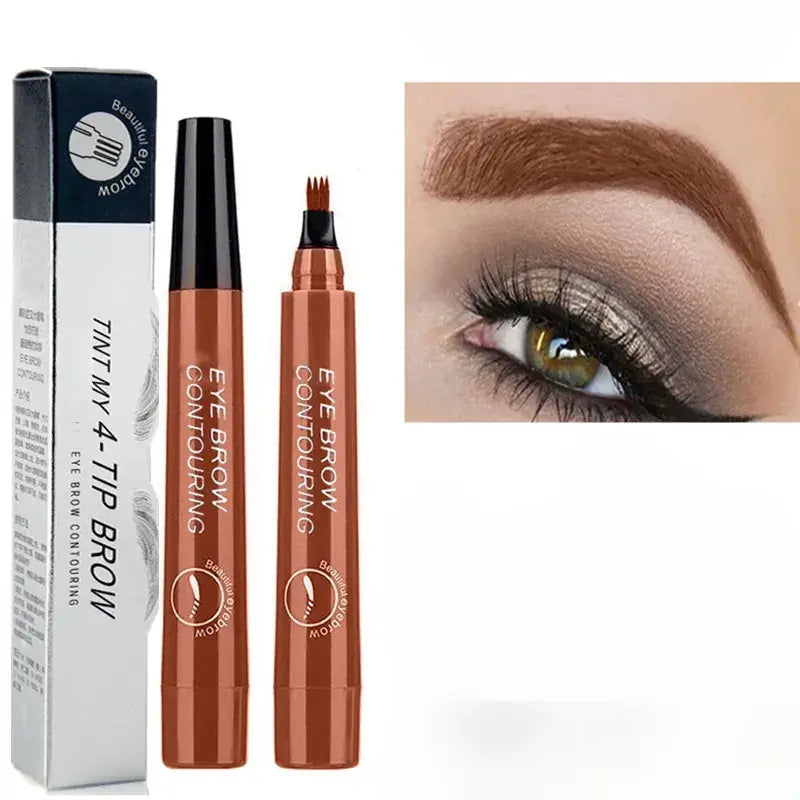 Precision Tip Brow Pencil Long-Lasting Waterproof Makeup for Natural Fuller Arches Microblading Effect | Thomler