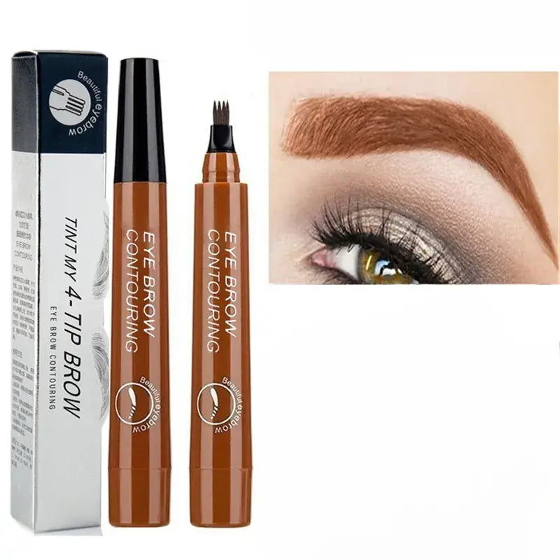 Precision Tip Brow Pencil Long-Lasting Waterproof Makeup for Natural Fuller Arches Microblading Effect | Thomler