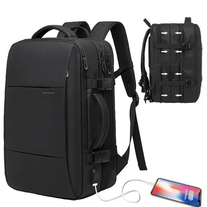 Professional Laptop Backpack with USB Charging Port for Work, School & Travel - Water-Resistant Commuter Daypack for Men & Women | Thomler