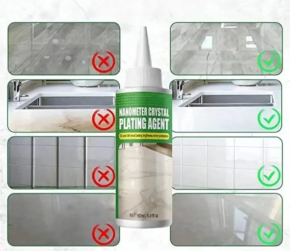 Advanced Surface Sealant for Stone, Wood & Tile Floors – Crystal-Clear Protective Finish for Kitchen Countertops, Hardwood, Marble & Granite | Thomler