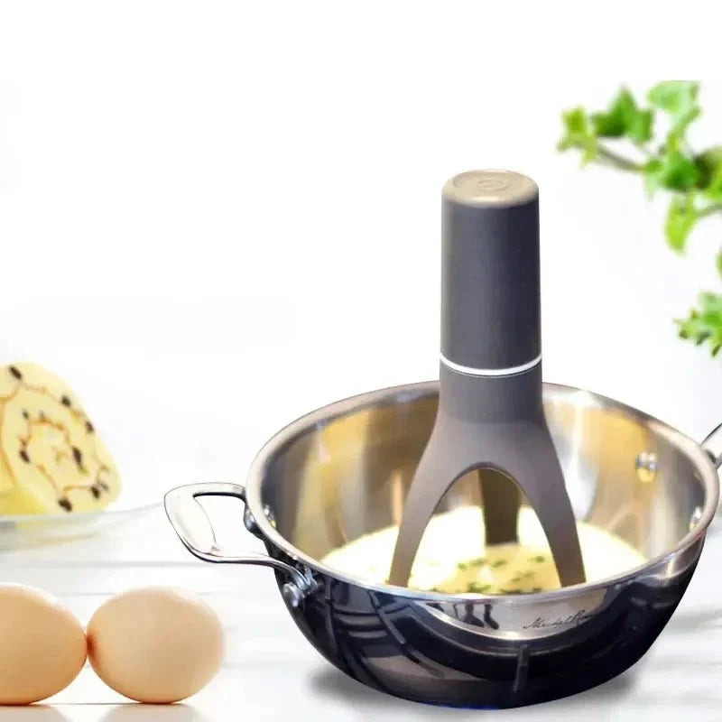 Hands-Free Pan Stirrer for Sauces & Soups | Battery-Powered Kitchen Gadget for Even Cooking & Pot Stirring | Cordless Mixing Tool | Thomler