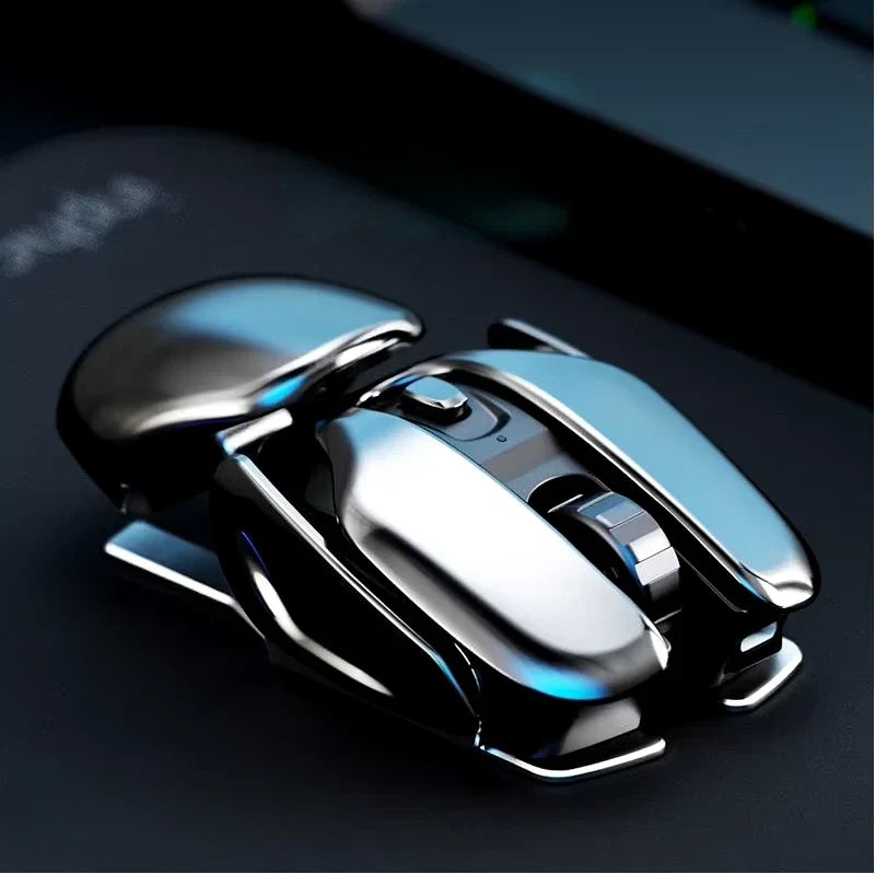 Cordless Quiet-Click Computer Mouse with Programmable Buttons for Work & Gaming | Desktop Laptop PC Accessory | Thomler