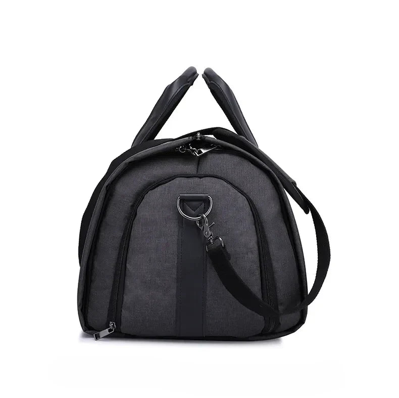 Convertible Garment Duffel Bag with Shoe Compartment for Business Travel & Weekends, Hanging Suit Carrier | Thomler