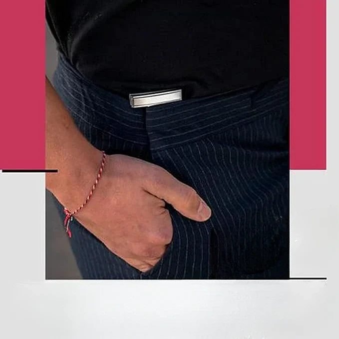 Clip-On Waist Cinch for Pants, Jeans & Trousers – No-Belt Waistband Tightener, Adjustable Fit Fastener for Men & Women | Thomler