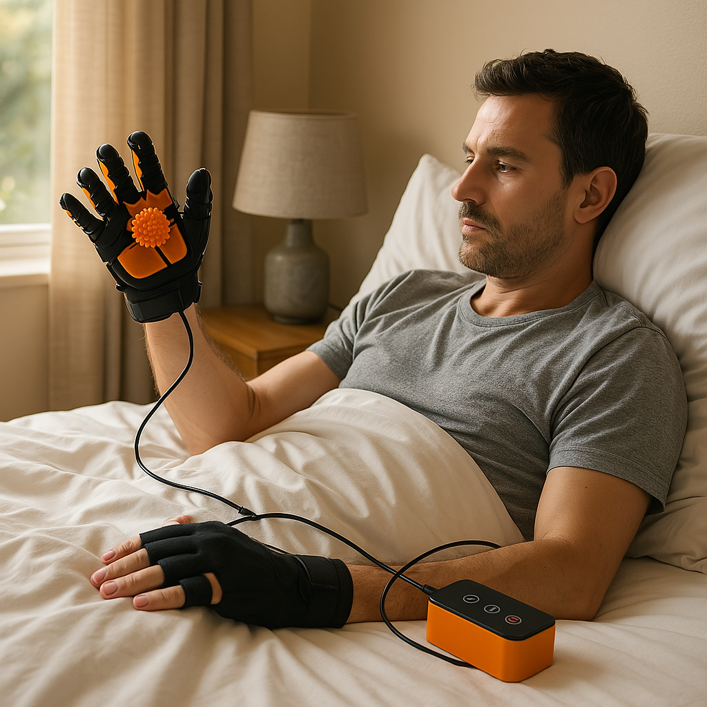 Powered Hand Therapy Gloves Rehab Recovery System for Stroke Arthritis Nerve Injury Support Mobility Training At-Home Physical Therapy Equip | Thomler
