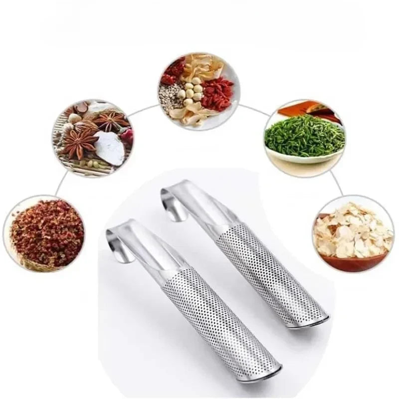 Stainless Steel Loose Leaf Tea Strainer Set with Fine Mesh for Hot & Iced Brewing – 2-Pack Reusable Infuser Balls for Cups, Mugs & Teapots | Thomler