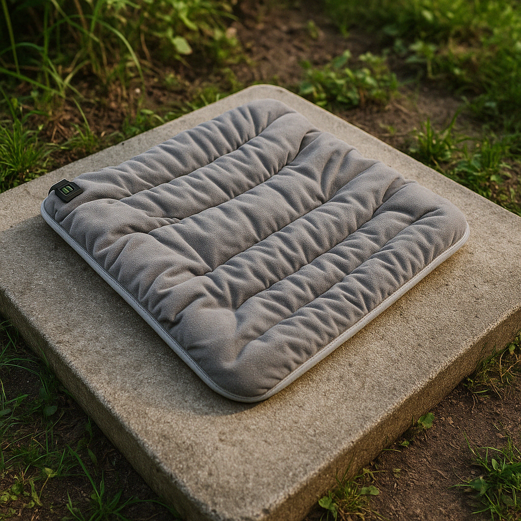 USB Heated Seat Cushion with 3 Temperature Settings for Chair & Couch | Thomler