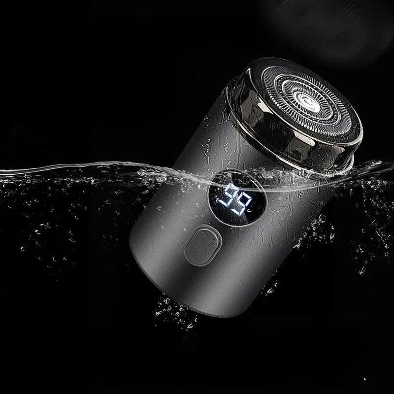 Compact USB Rechargeable Travel Shaver for Men On-the-Go Grooming Pocket-Size Cordless Facial Hair Trimmer Electric Razor | Thomler