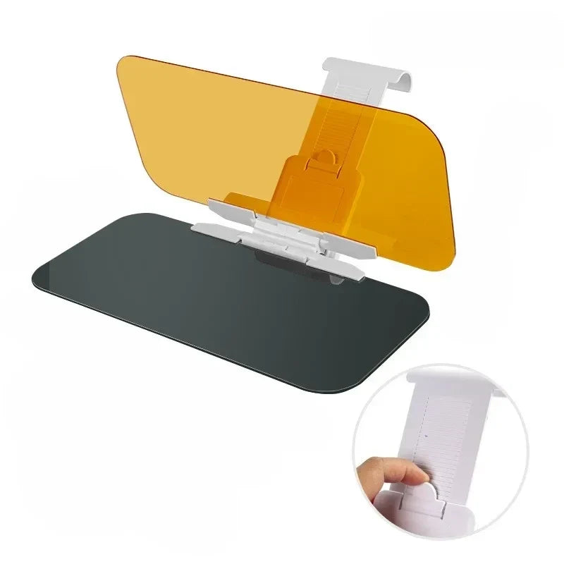 Clip-On Glare Shield for Car Windshield Sun Visor – Day & Night Vision Extender for Driving Safety | Thomler