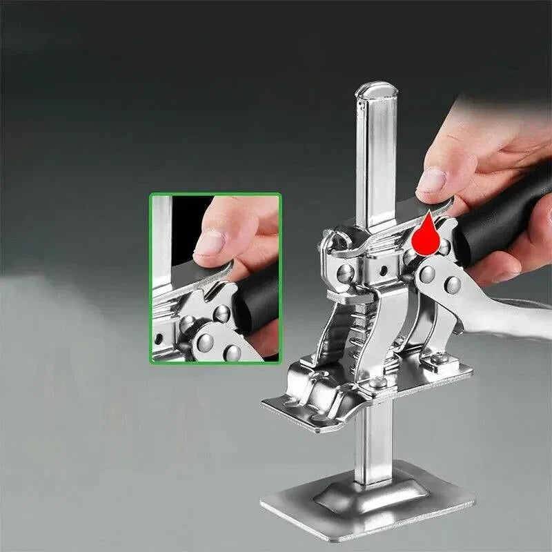 Cabinet Door Lift Jack with Adjustable Height Control for Woodworking Installation Projects DIY Renovation Trim Work Flooring | Thomler