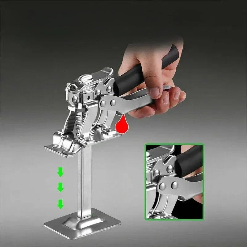 Cabinet Door Lift Jack with Adjustable Height Control for Woodworking Installation Projects DIY Renovation Trim Work Flooring | Thomler