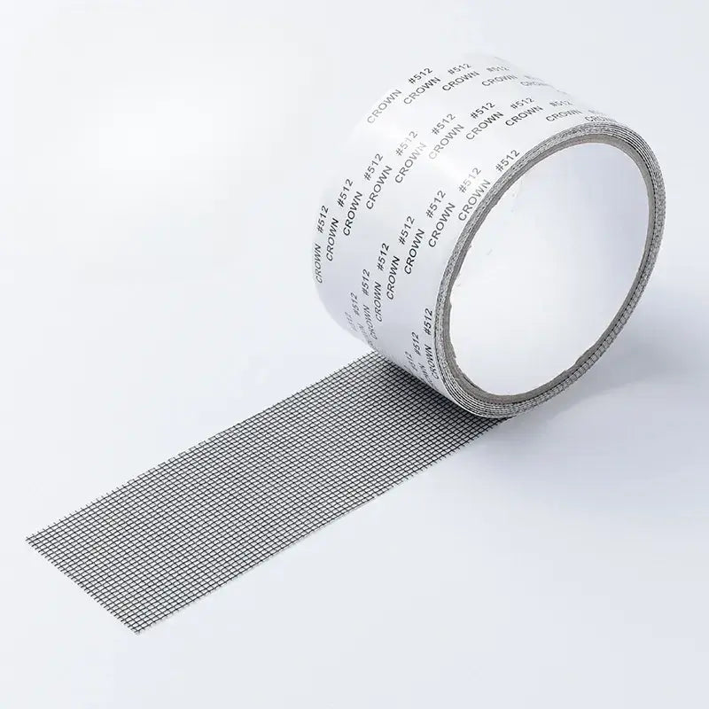 Screen Patch Tape Adhesive for Window & Door Mesh Tears Holes Rips 2-Pack Weatherproof Bug Barrier Indoor Outdoor | Thomler