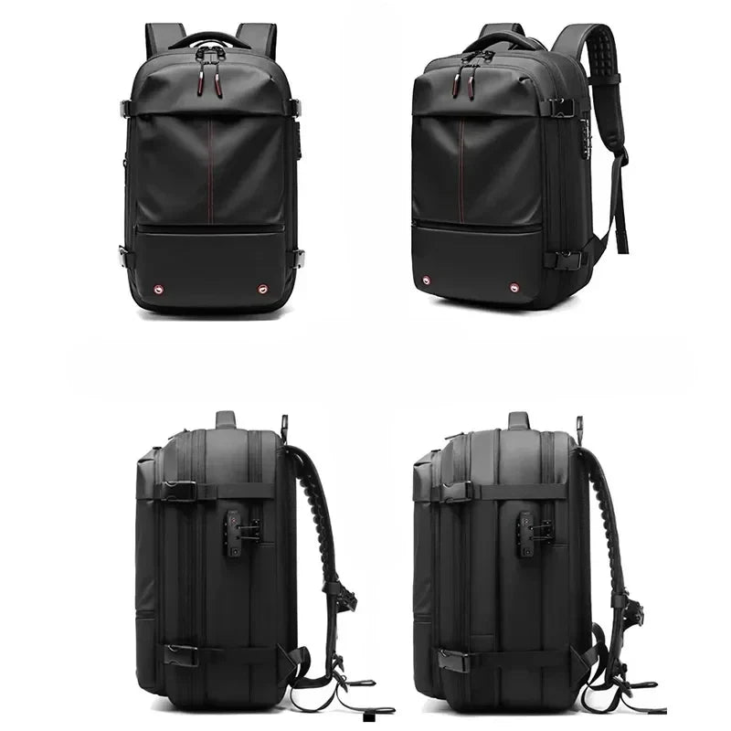 Space-Saving Vacuum Backpack with Built-In Compression System for Travel, Camping & Weekend Trips | Thomler