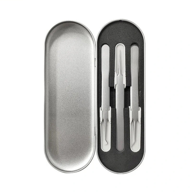 Stainless Steel Pore Extractor Tools for Acne, Clogged Pores, and Blemish Care at Home – Professional Skincare Set | Thomler