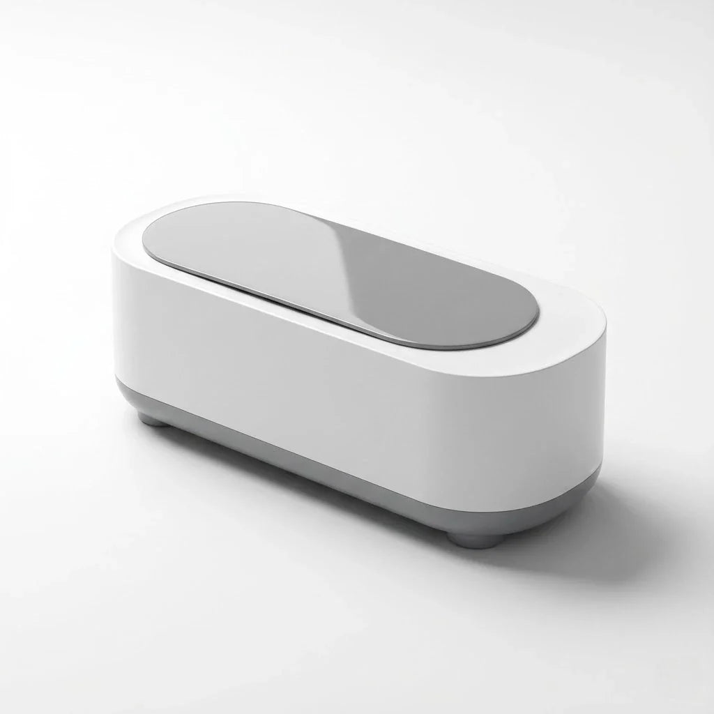 Ultrasonic Jewelry Cleaner for Rings Watches Eyeglasses Brushes at Home Gentle Sonic Wave Cleaning Machine for Delicate Items Small Personal | Thomler