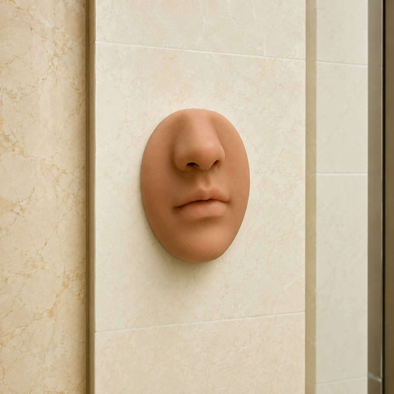 Silicone Nose Novelty Dispenser for Bathroom Pranks & Gag Gifts – Squeeze Fun Decor Wall Mount Joke Accessory for Kitchen Guest Surprise | Thomler