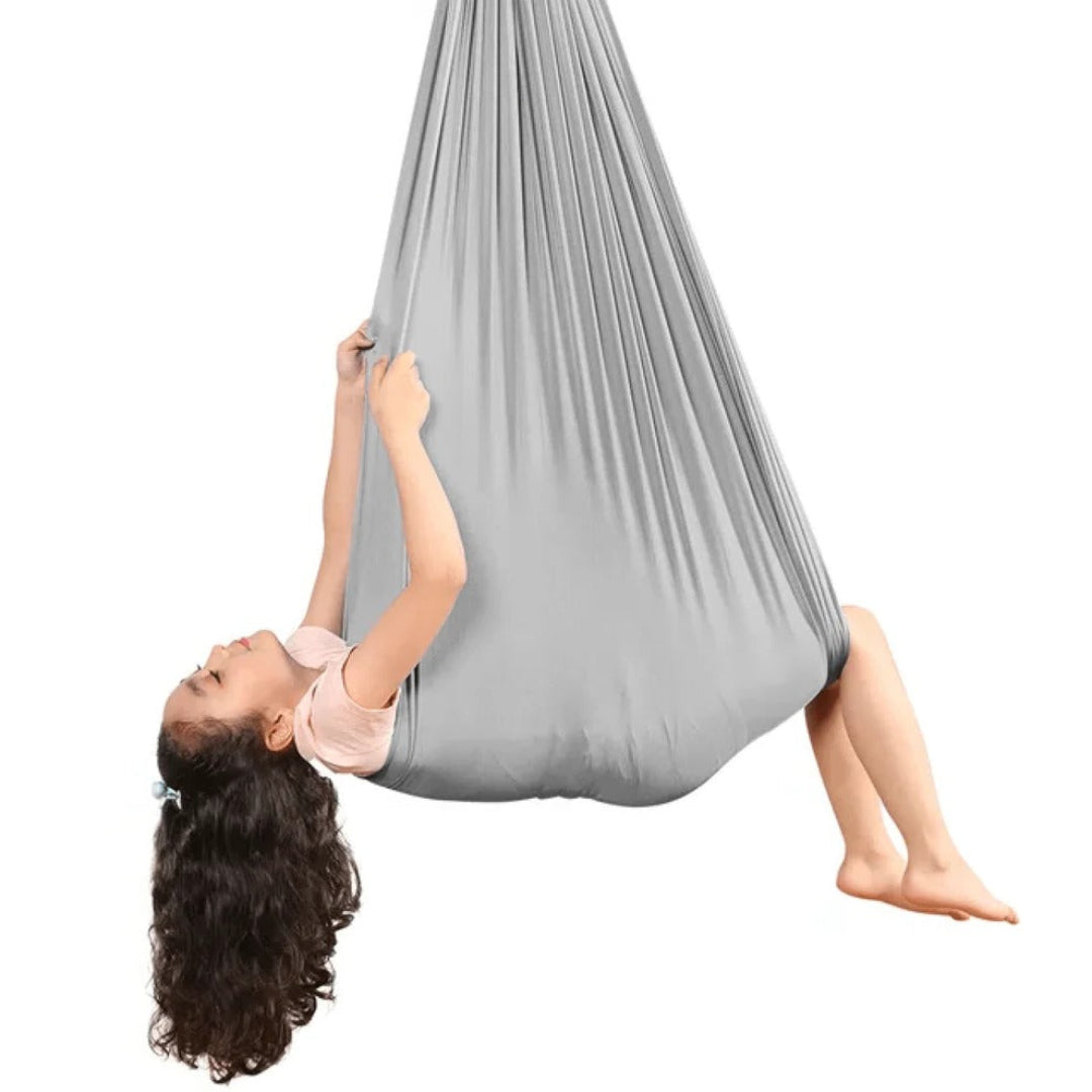 Sensory Swing Weather Resistant Textile 100.0 x 280.0 cm Indoor Outdoor Relaxation Hanging Cocoon Seat For Children Adults | Thomler