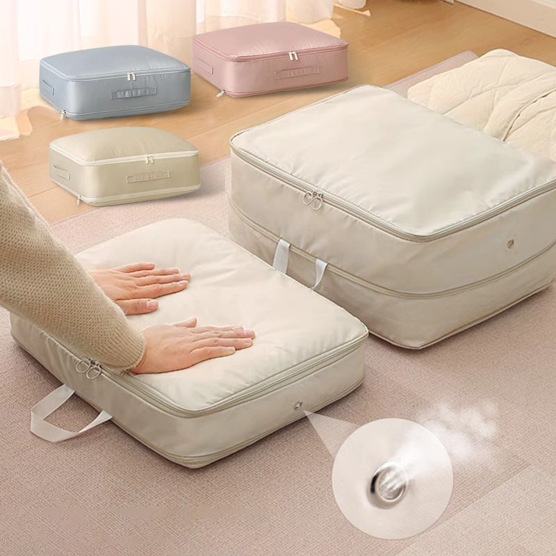 Clothing Storage Bag Nylon 52.0 cm Water Repellent Seasonal Clothing Duvet Organiser Closet Under Bed Bedding Storage | Thomler